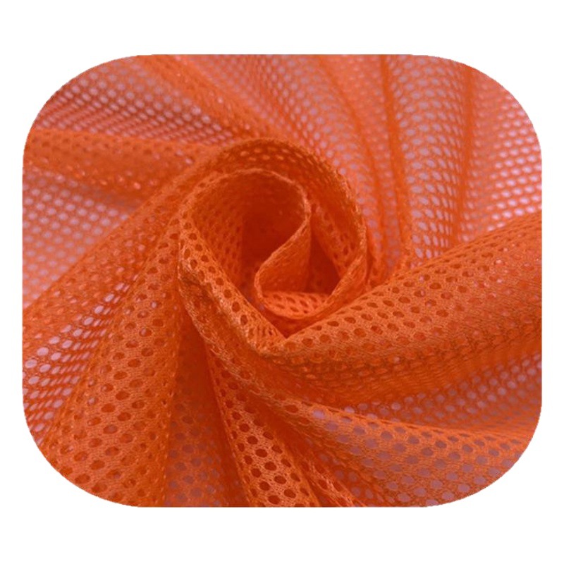 Picture of in stock Polyester Hexagon Mesh Cloth C003 Three Empty Small Mesh Luggage Handbags Sportswear School Uniform Lining Mesh Cloth