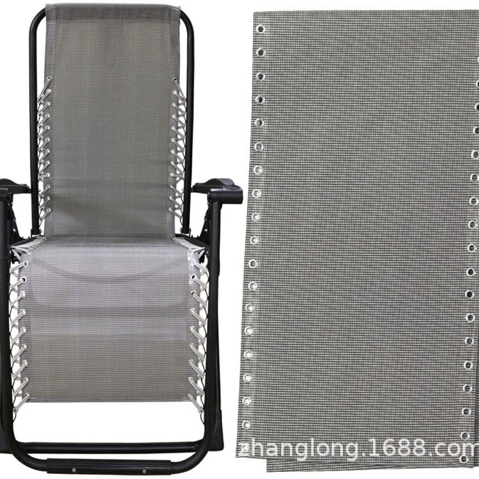 Picture of Recliner Accessories Teslin Recliner Mesh Folding Chair Lunch Break Beach Chair Cloth Accessories Nap Chair Thickened Fabric