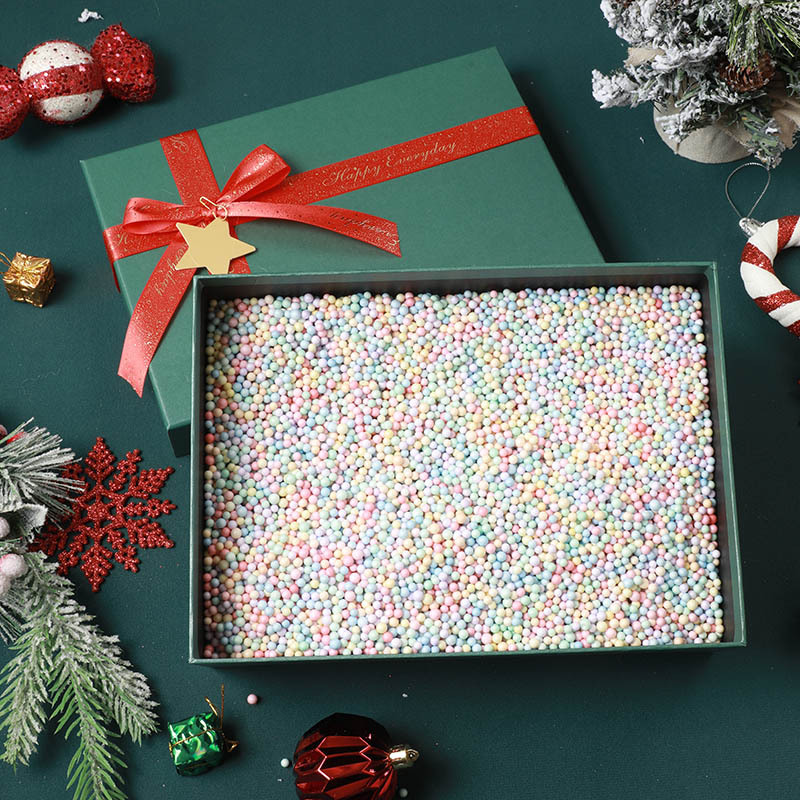 Green Bow Gift Box Wholesale Large Gift Packaging Box Cosmetic Tea Gift Box