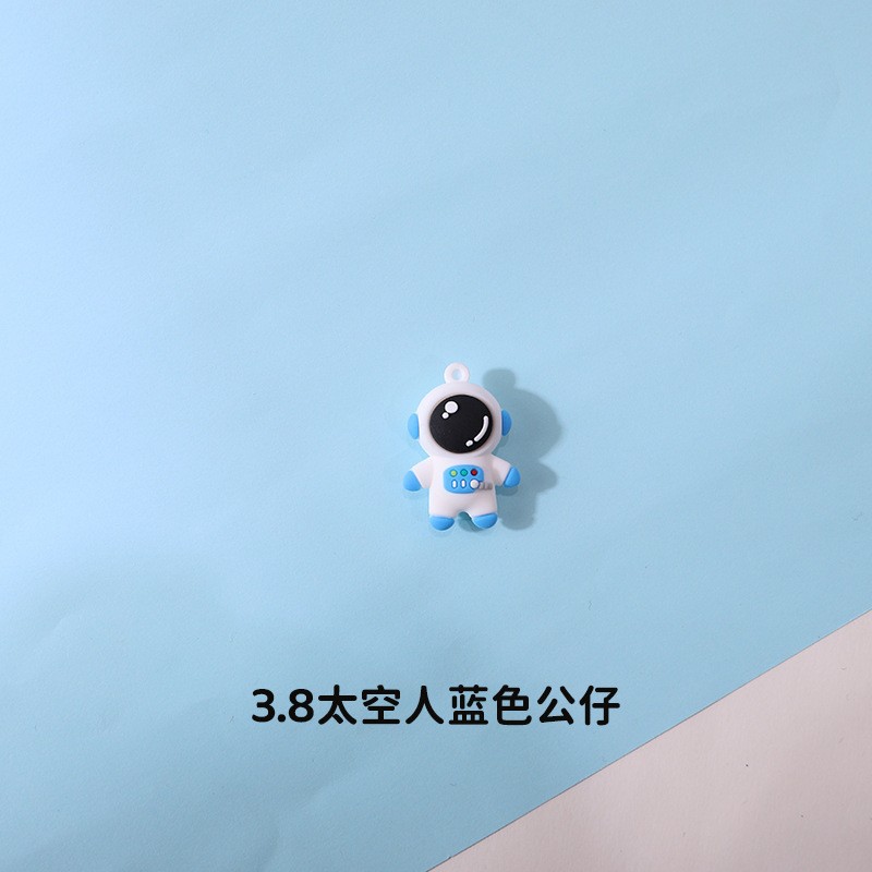 Picture of Spot cartoon astronaut keychain ornaments cute schoolbag anti-lost spaceman doll pendant handbag accessories