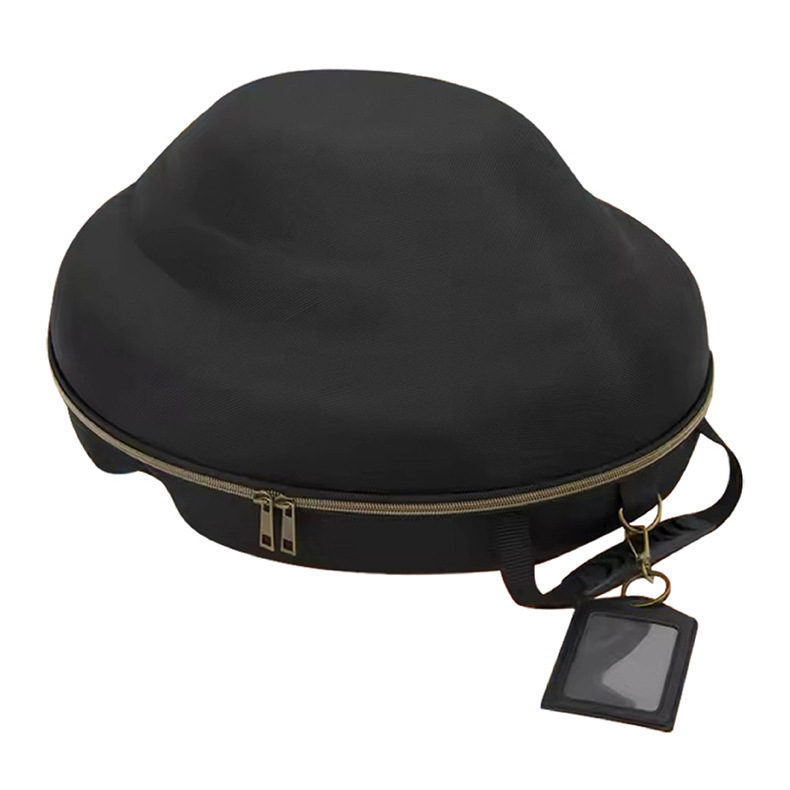 Picture of Denim Hat Bag EVA Hard Shell Hand-held Curled Brim Retro Big Rim Hat Storage Box Western Cowboy Hat Storage Bag