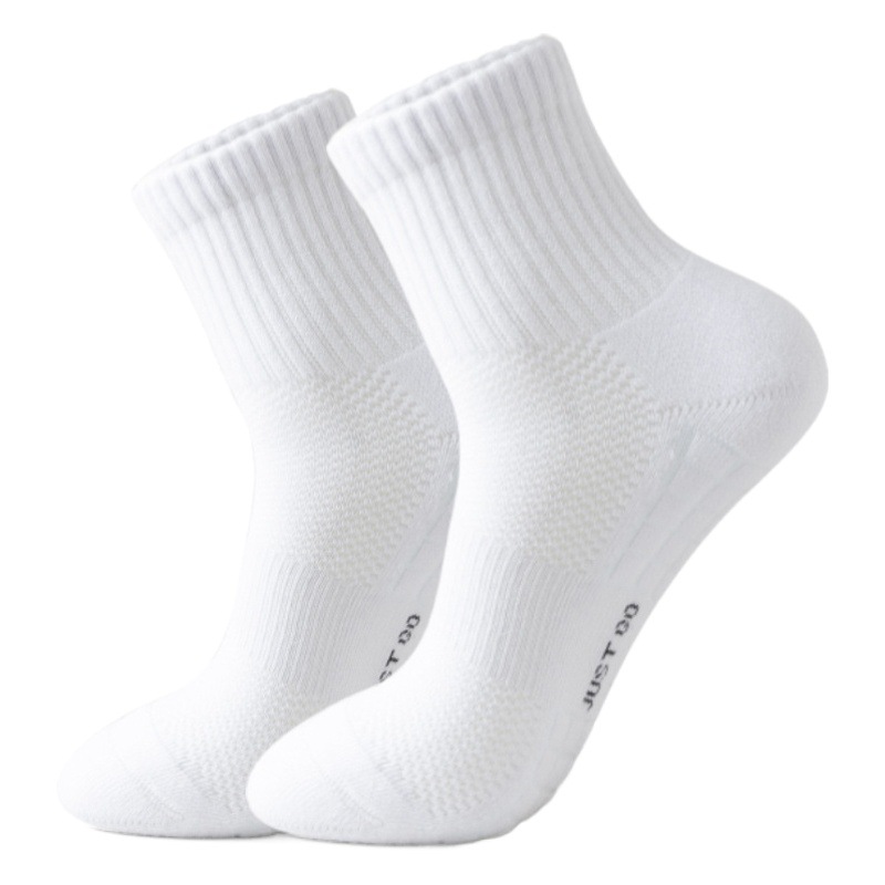 Picture of Cotton socks men's summer towel bottom sports socks professional running socks quick-drying mid-tube socks men's cotton wholesale
