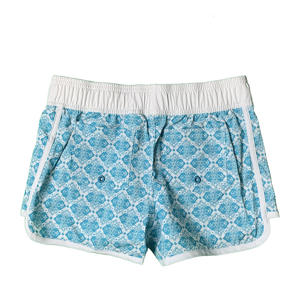 Picture of Cross-border Women's Hot Pants 2023 Summer New Arrival Four-sided Elastic Leisure Sports Beach Surfing Shorts ROXY Women