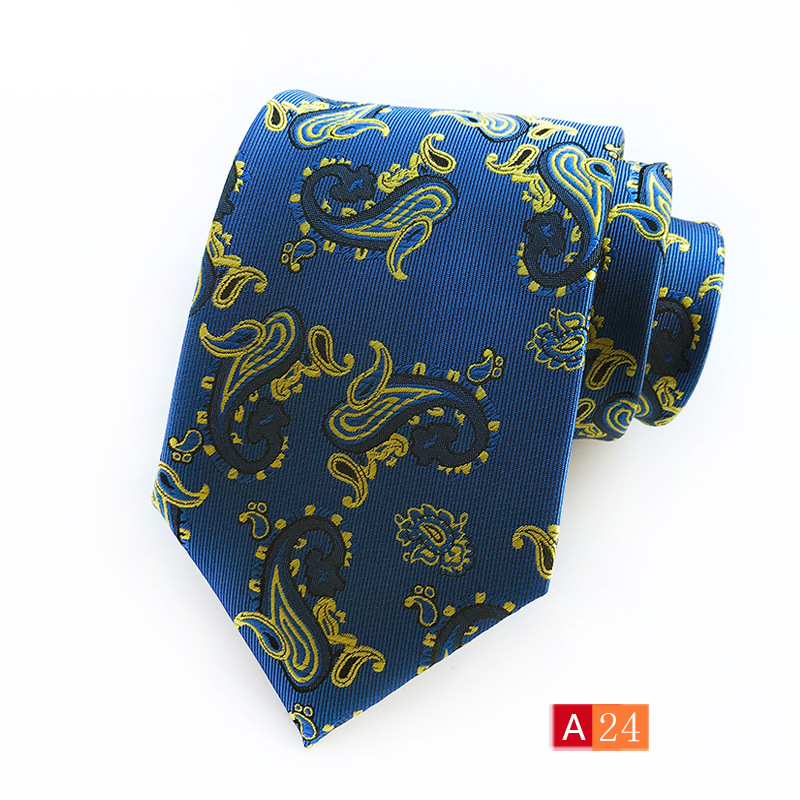 Picture of Source Factory Hot Jacquard Fabric Tie Men's Dress Business Suit Accessories Tie Wholesale