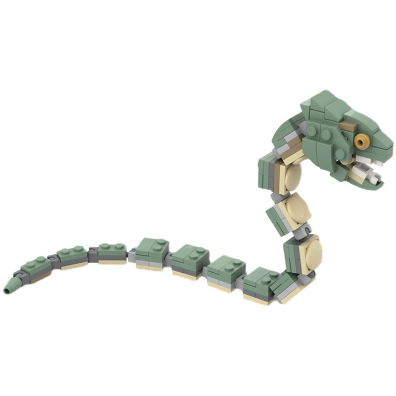 Picture of MOC Compatible Lego Set Model Assembled Building Blocks Toy Harry Potter MOC-56644 Small Basilisk