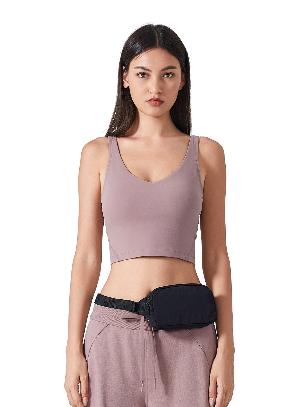Picture of Sports Waist Bag Women's Outdoor Fitness Small Bag Running Casual Chest Bag Small Fashionable All-match Crossbody Bag DAW169