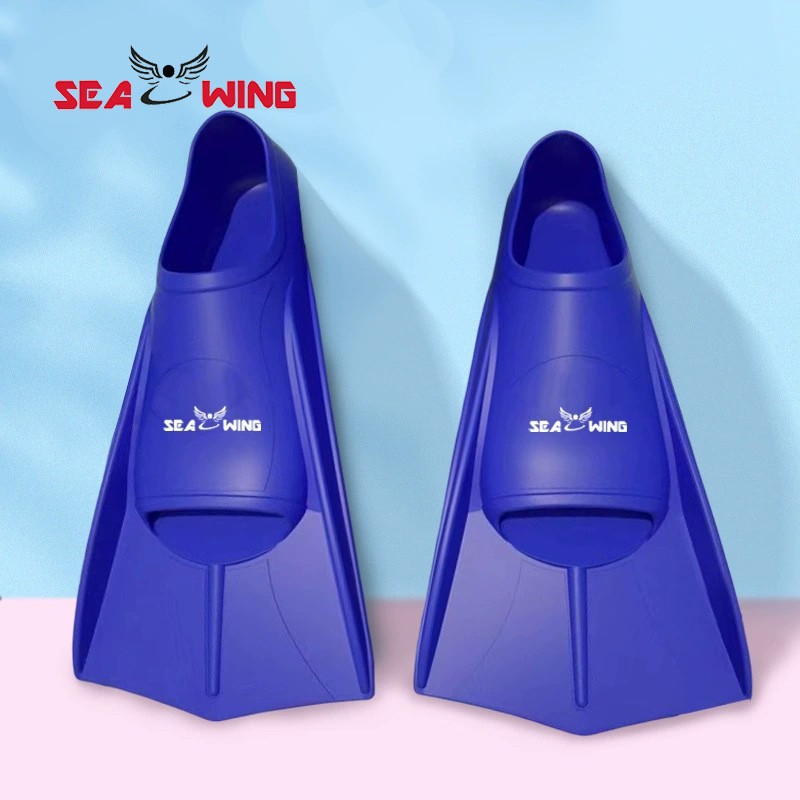 Picture of Free diving flippers for men and women diving swimming frog shoes swimming frog lightweight diving feet silicone short flippers training professional