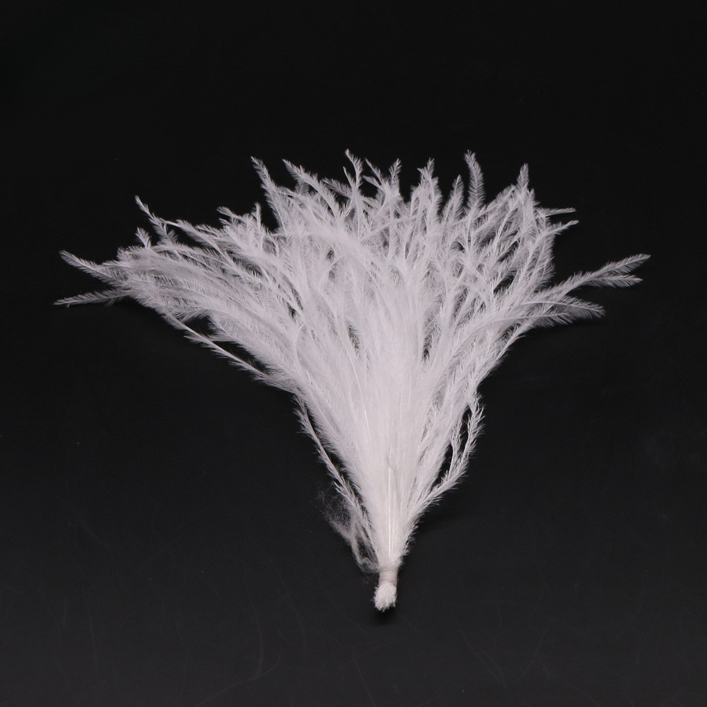 Ostrich hair silk decoration feather flower 15-18cm shoe bag accessories accessories clothing accessories DIY handmade