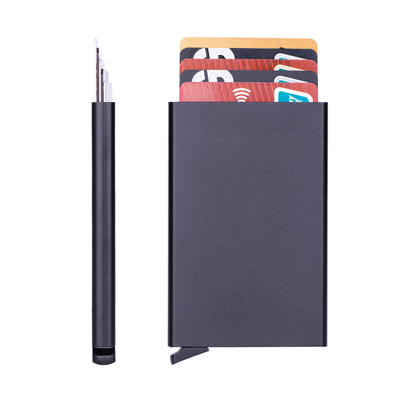 Picture of Factory supply aluminum card box bank card credit card box business card box metal card box aluminum alloy card box