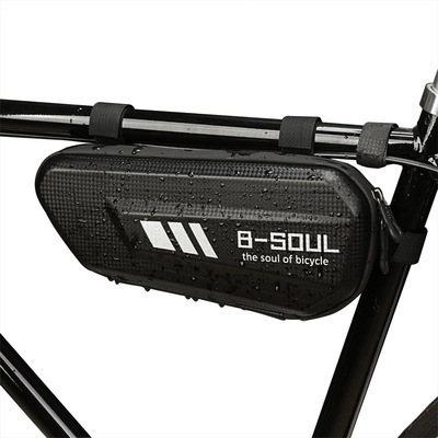 New Bicycle Bag Front Beam Bag Hard Shell Bag Cycling Storage Bag Tool Kit Upper Tube Bag Cycling Bag