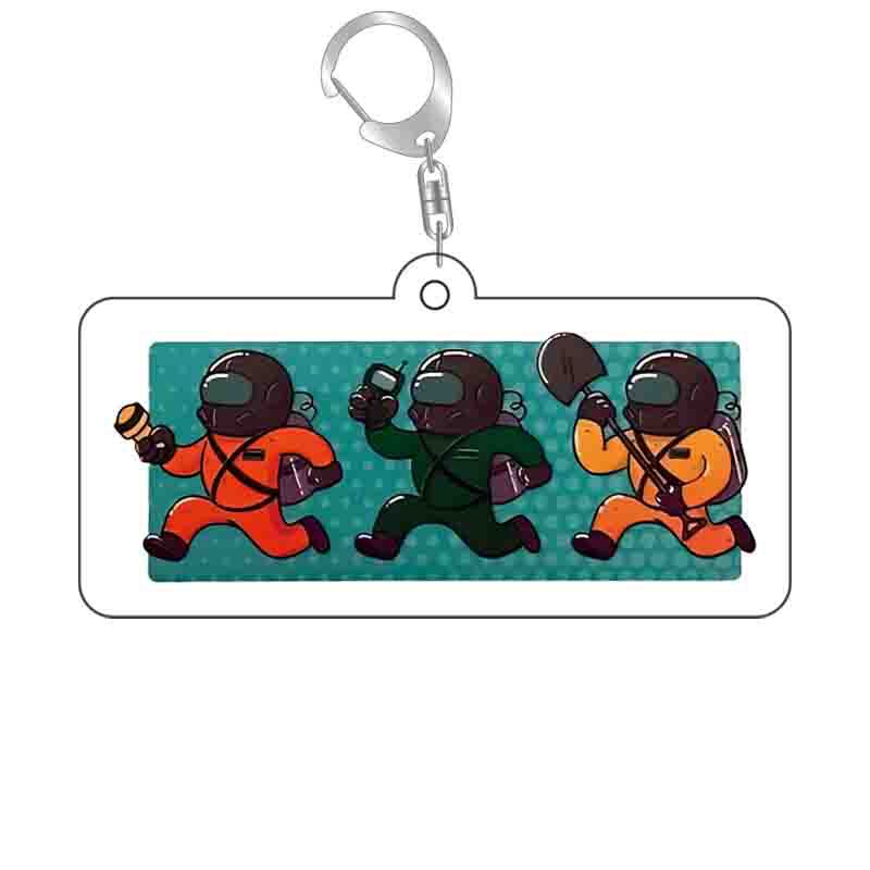 Picture of Cross-border new toilet man keychain skibidi toilet monitor Man TV man creative killer pendant batch