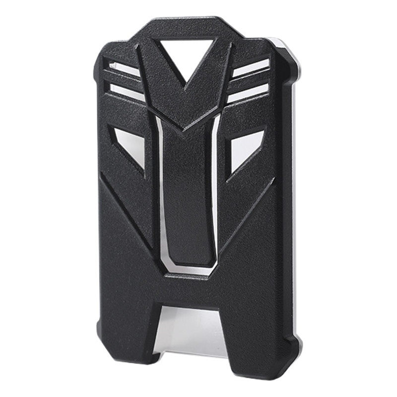 In stock black ID card holder hard vertical vertical card holder work card badge tag heavy card protective cover
