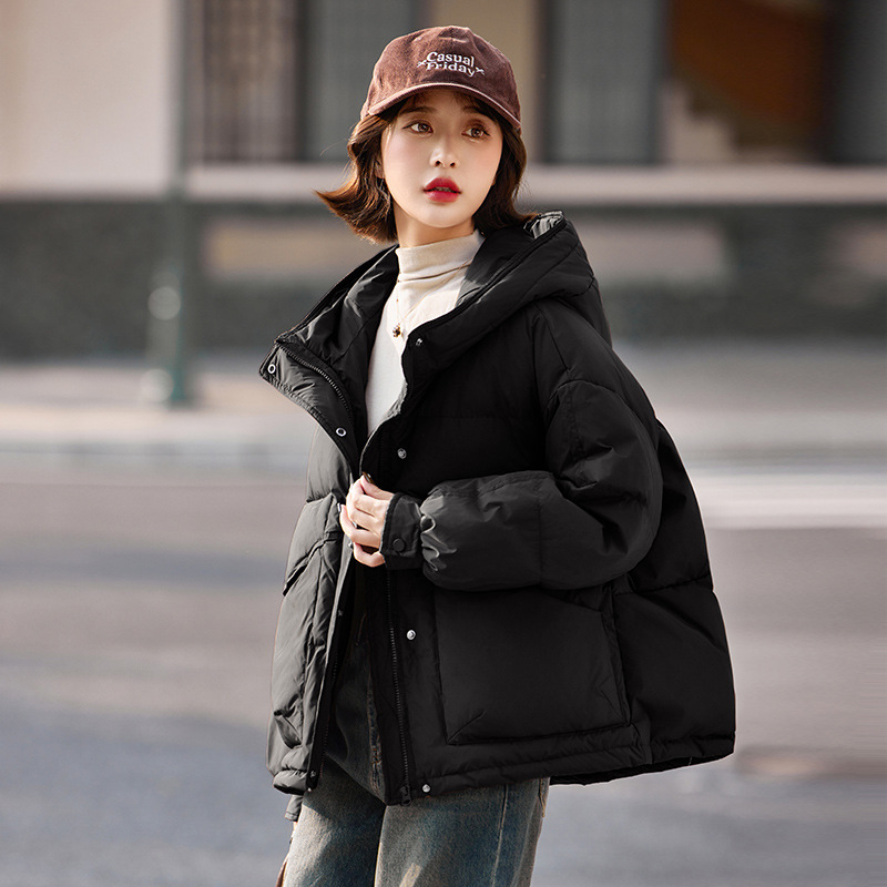 Picture of Short Down Jacket Women's Winter 2024 New Thickened High-end Western Style Small Puff Cloud Puff Bread Coat