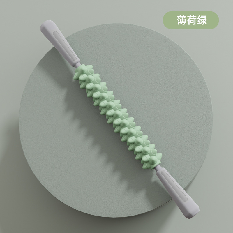 Picture of Yoga Massage Stick Mace Massage Roller Non-thin Calf Muscle Relaxation Artifact Roller Rolling Thigh Langya Stick