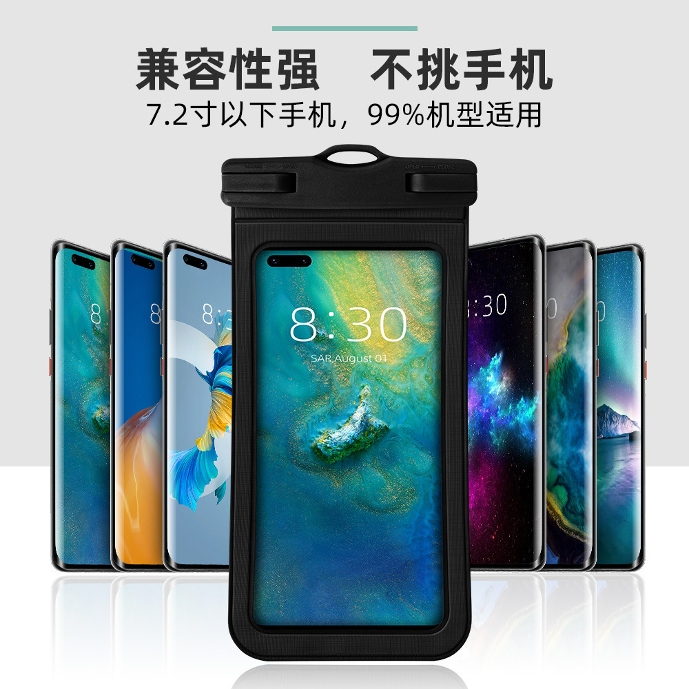 Picture of Cross-border hot mobile phone waterproof bag touch screen universal mobile phone waterproof bag outdoor swimming diving waterproof mobile phone case