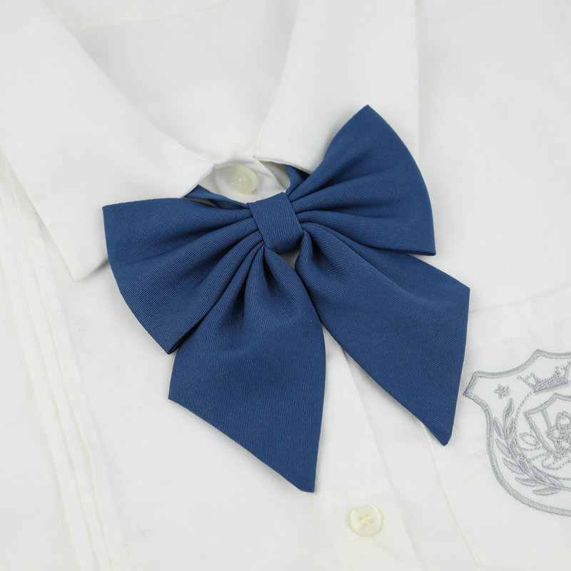 Picture of JK Uniform College Style Solid Color Female Student Bow Tie School Uniform Japanese Style Seikan Suit Bow Red Roots