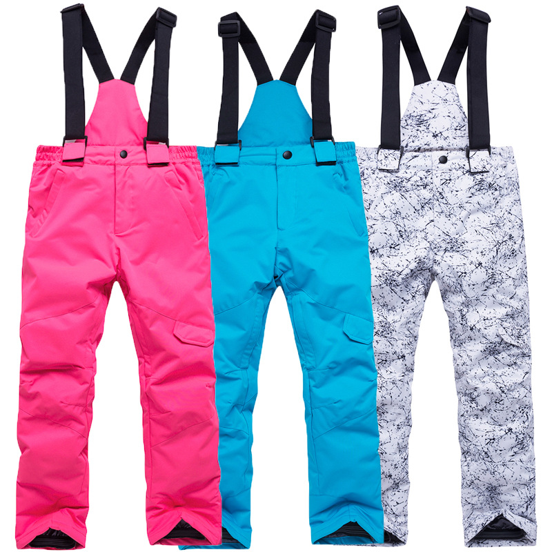 Picture of New Ski Pants Boys and Girls Outdoor Sports Warm Snow Clothes Children Trendy Pants