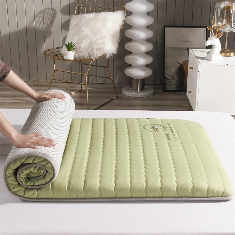 Picture of Soy Fiber Mattress Soft Cushion Foldable Student Dormitory Tatami Mattress Mattress Floor Sleeping Mat Wholesale