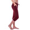 Picture of 2023 Summer European and American Cross-Border Aliexpress Ebay Elastic Waist Diagonal Pocket Casual Yoga Capri Pants for Women in Stock Versatile