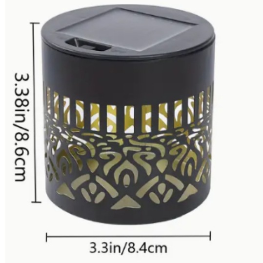 Picture of Cross-Border Amazon Solar Mandala Sunflower Sunflower Wall Lamp Garden Decoration Landscape Wall Lamp