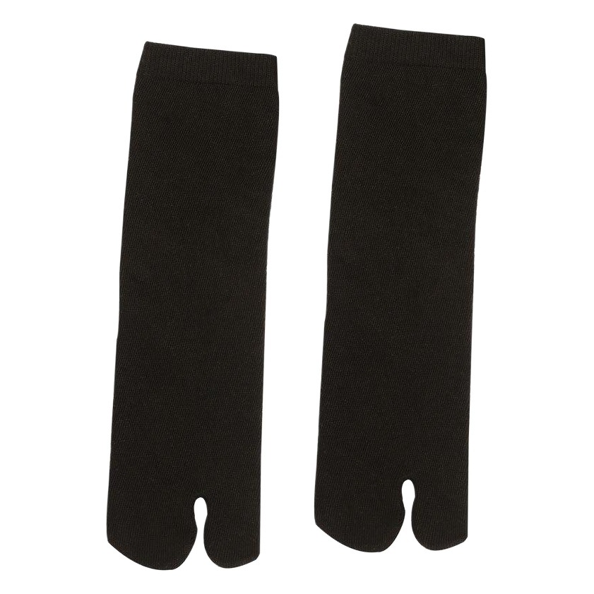 Two-Toed Socks for Men and Women, Split-Toed Cotton Socks, Mid-Calf Heel Two-Toed Socks, Cosplay Socks, Wholesale Soles