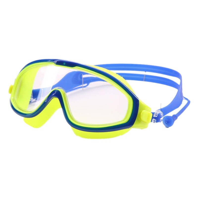 Children's Big Frame Swimming Goggles Boys Glasses Girls HD Swimming Goggles Waterproof Anti-fog Equipment Professional Diving Goggles