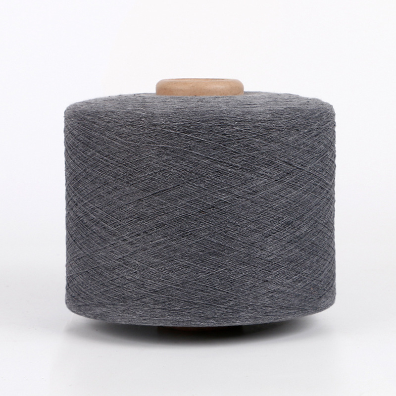 Factory supply polyester cotton 6~32 5 gray cotton yarn weaving yarn sock yarn air spinning scarf yarn X20