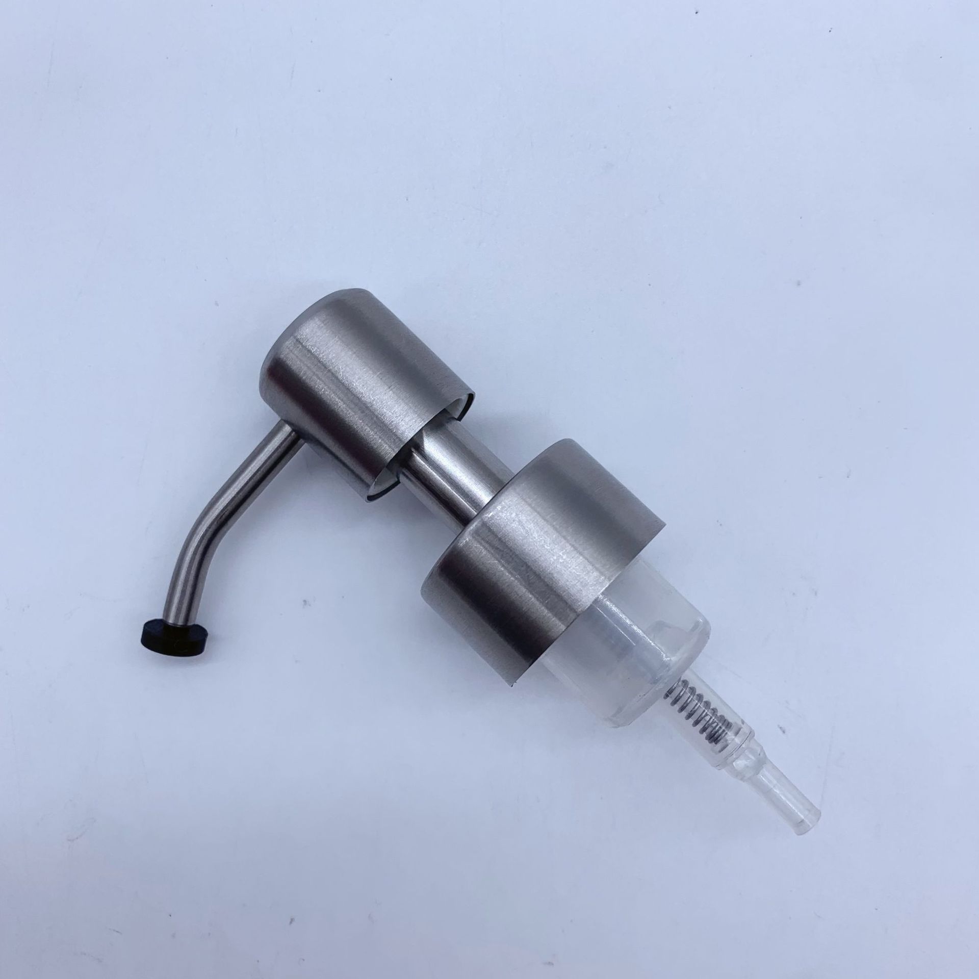 Mz161 Bathroom Hotel Supplies Foaming Stainless Steel Metal Pump Head