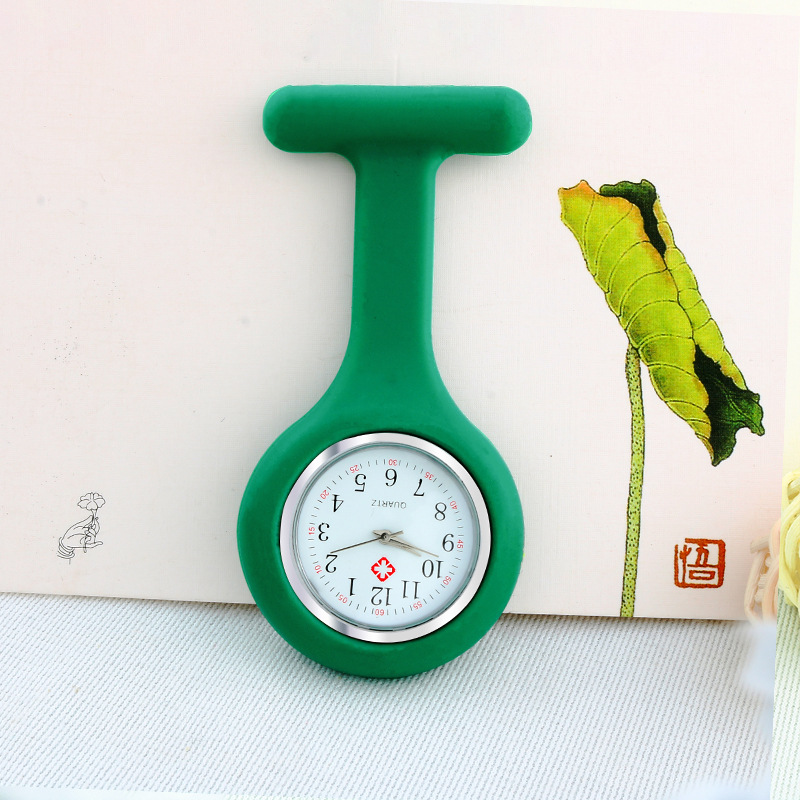 Picture of Factory Direct Sales New Silicone Band Wholesale Male and Female Nurse Watch Advertising Gift Hanging Watch Hot Selling Chest Watch Dropshipping