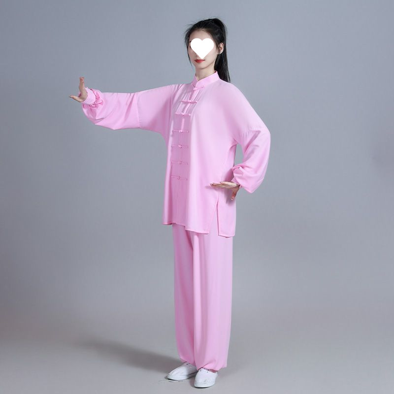 Picture of Breathable sweat absorbing tai chi tai chi pants practice clothes morning exercise eight duan brocade tai chi suit set trade source factory wholesale