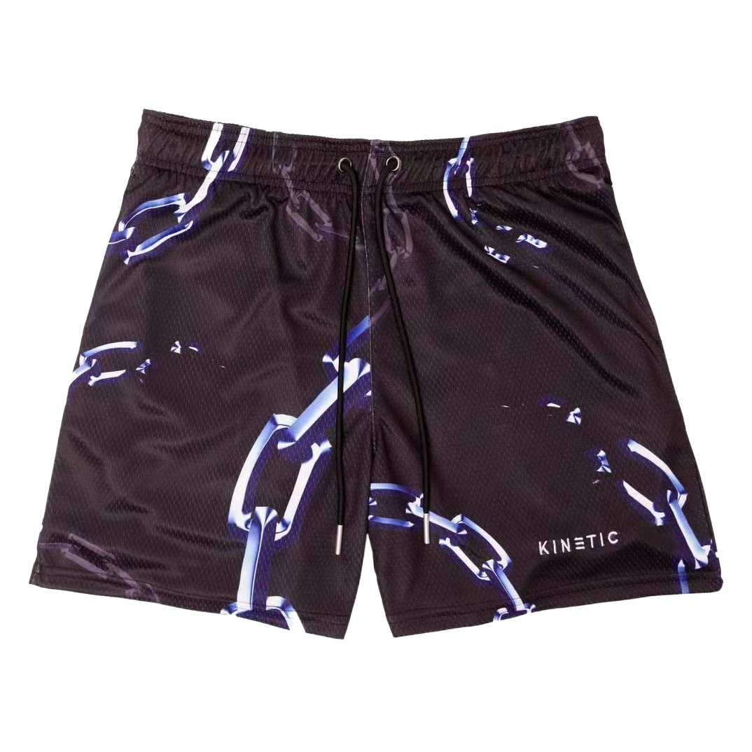 American Style Trendy Brand Men's Basketball Shorts Summer New Sports Fitness Running Basketball Quad Shorts Quick-drying Men's Shorts