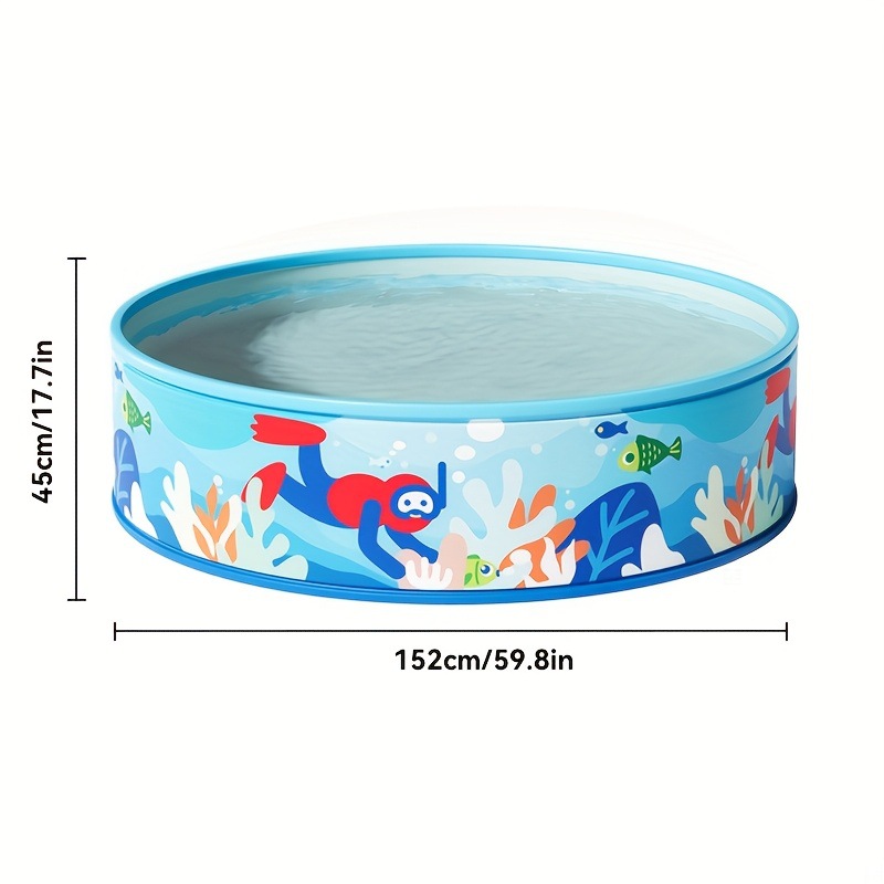 Picture of Cross-Border Wholesale Large Outdoor Inflatable Swimming Pool Family Round Pool Children's Home Thickened Baby Swimming Pool