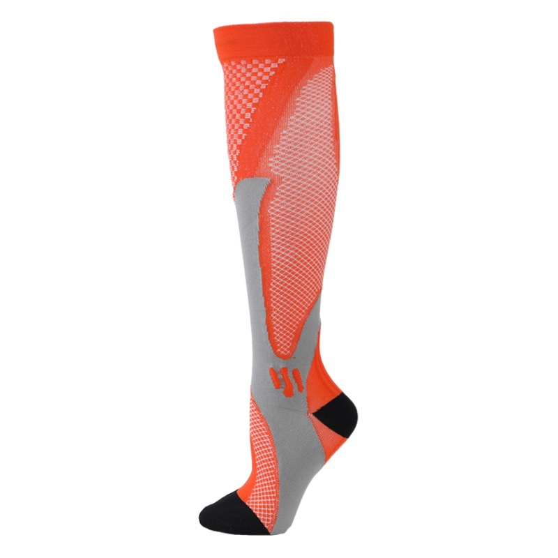 Carefully Selected Outdoor Cycling Fitness Calf Socks, Long Leg Slimming Jump Rope Sports Compression Socks, Running Elastic Compression Socks
