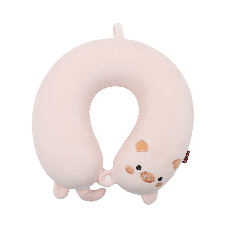 Picture of Cartoon animal slow rebound memory cotton U-shaped pillow leisure house office travel neck pillow neck pillow U-shaped pillow wholesale