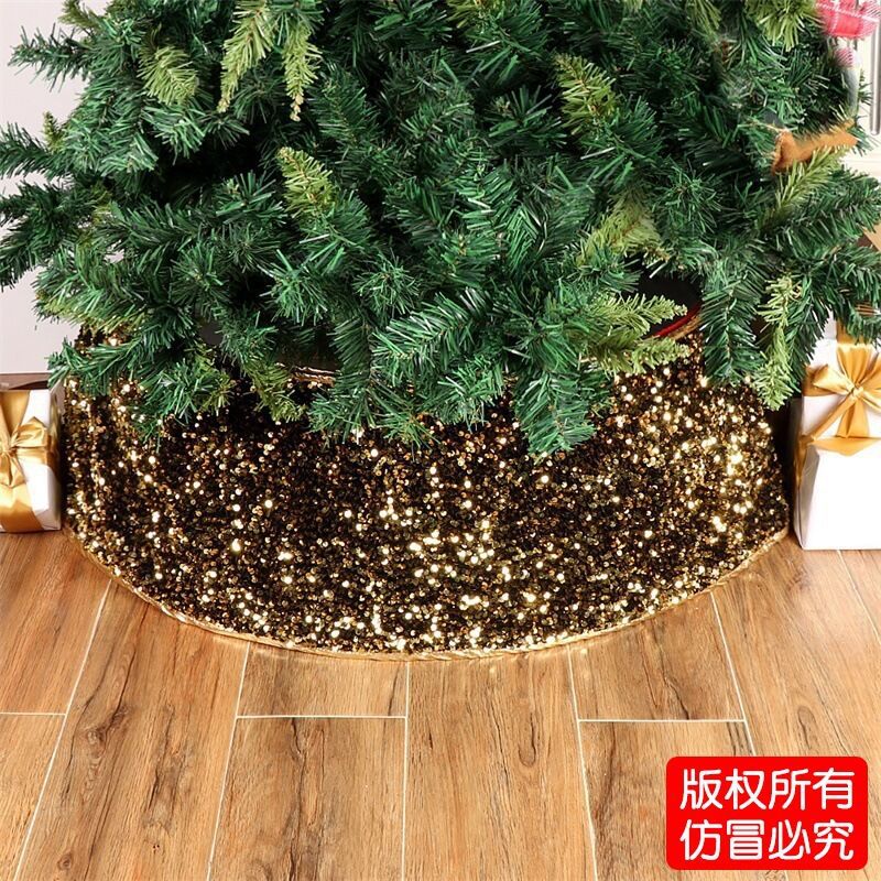 Cross Border New Gold Sequins Christmas Tree Dress Christmas Decoration Christmas Tree Dress