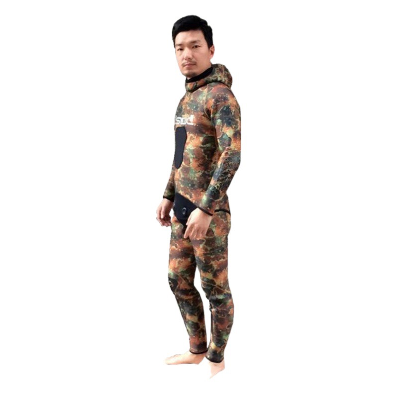 Diving Suit Diving Hunting Camouflage SLINX Race Rex Fish Hunting Suit Split Camouflage Fish Shooting Diving Suit Wet Suit 5mm