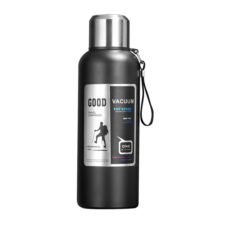Picture of Large Capacity 316 Stainless Steel All-Steel Pot Men's Outdoor Travel Mountaineering Portable Thermos Cup Wholesale Cross-Border