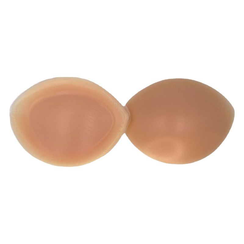 Breast Pad Women's Insert Push-Up Intimates Thickeneded Silicone Dress Swimsuit Small Breast Waterproof Sports Thin Bra Pad