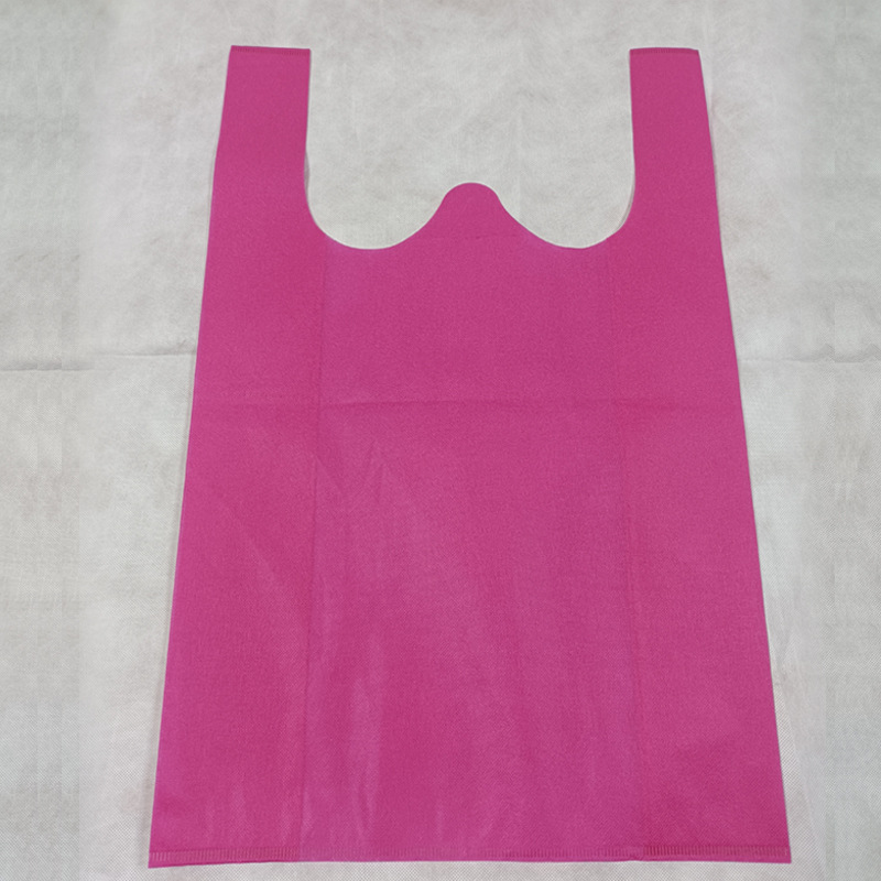 Picture of Environmentally Friendly Non-Woven Handbags, Custom-Made Extra-Large Shopping Bags for Shopping Malls and Supermarkets, Custom-Made Non-Woven Vest Bags