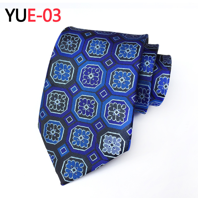 Picture of Tie Factory in stock Supply Men's Business Casual Professional Fashion Tie Polyester Yarn-dyed Striped Tie