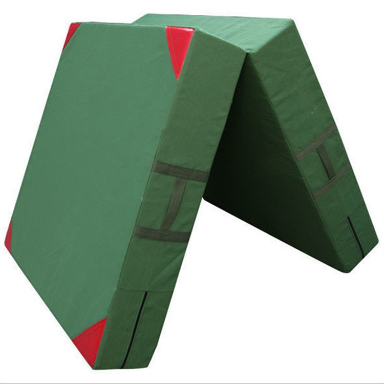 Backpack high jump mat flip rock climbing fire climbing outdoor sponge bounce mat folding mat fitness gymnastics mat