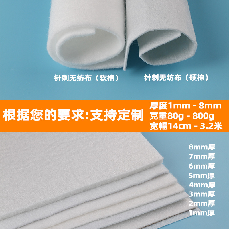 Picture of Manufacturer of Adhesive-Backed Needle-Punched Cotton Electric Blanket Therapy Device Heating Sheet Single/Double-Sided Kraft Paper Self-Adhesive Needle-Punched Non-Woven Fabric