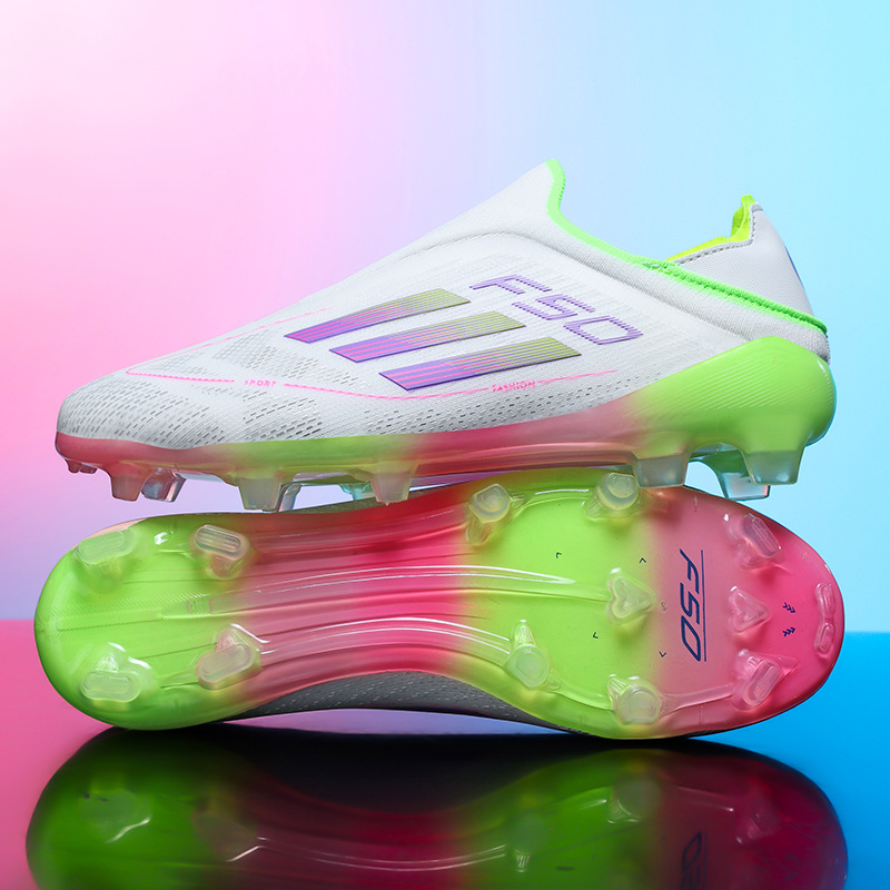 Cross-Border Amazon Adult Spikes Outdoor Sports Football Shoes Men's Youth Game Training Shoes Foreign Trade Wholesale