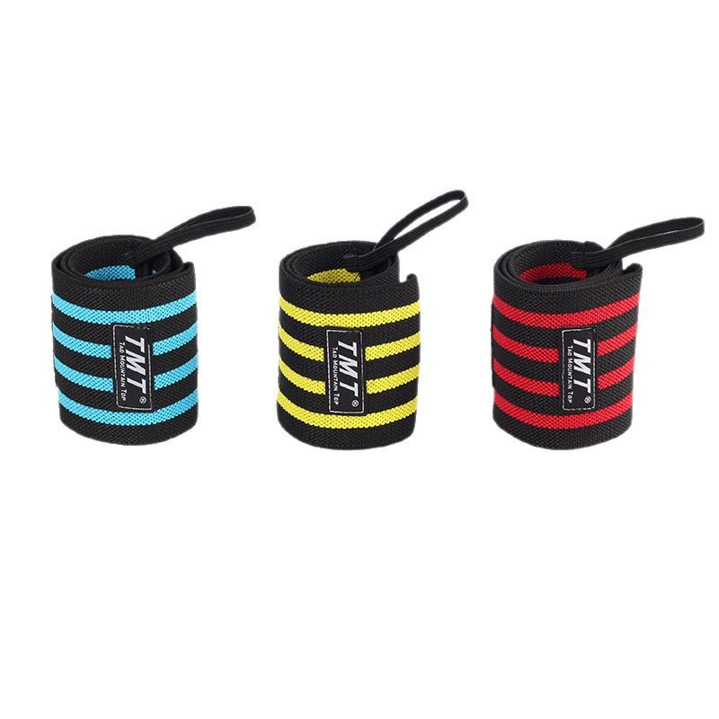 Picture of TMT Fitness Wrist Band Hard Pull Elastic Wrist Band Strength Weightlifting Sports Wrist Band Wrist Band Wholesale Wrist Band