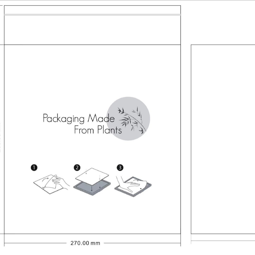 Biodegradable Material Plastic Bag Specifications, Thickness, and Logo Free Design Pattern, Sealed Plastic Bags Directly Supplied from the Factory