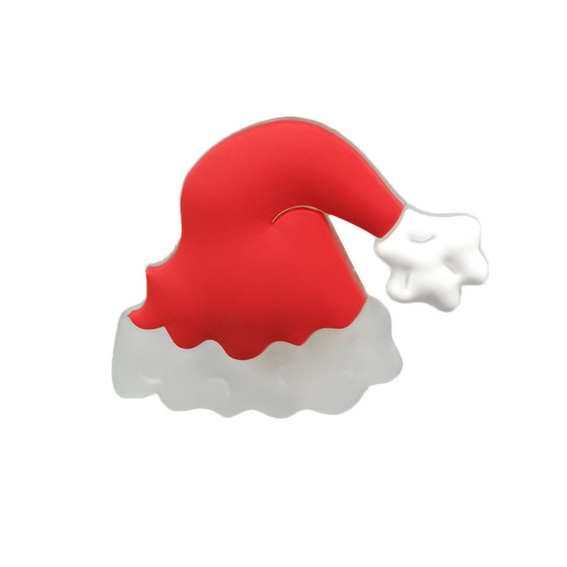 Picture of New Hot Selling Fluorescent Christmas Hole Shoe Accessories Ready-Made Cartoon Luminous Bag Bracelet Decoration Pvc Shoe Flower