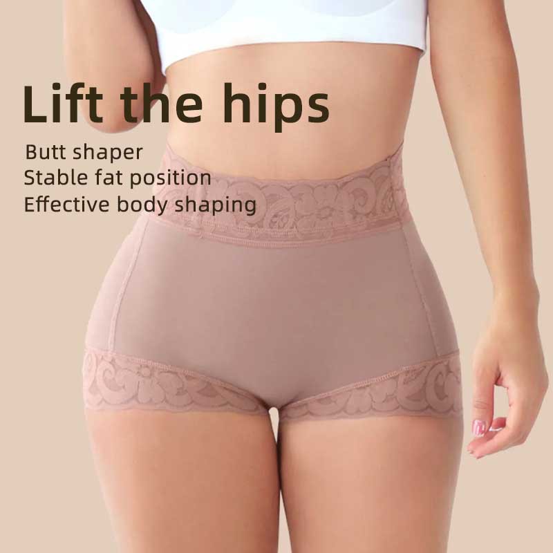 Butt Shaper European and American Plus-Size Hip-Lifting and Tummy-Tucking Pants, Body-Shaping Tight-Fitting Shapewear, Mid-Waist Shaping Pants