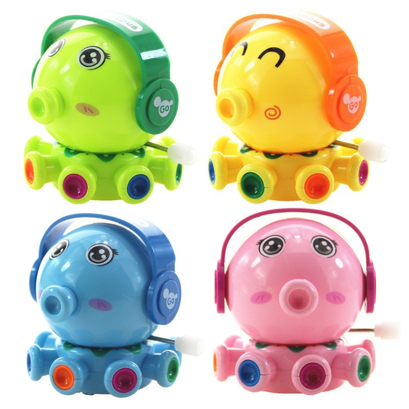 Picture of Creative cartoon winding small octopus rotating octopus children's chain toys wholesale stall gift gift