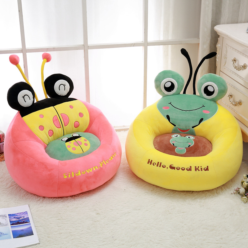 ins style small sofa cute plush bear lazy sofa chair small red book Same style children's sofa home bedroom