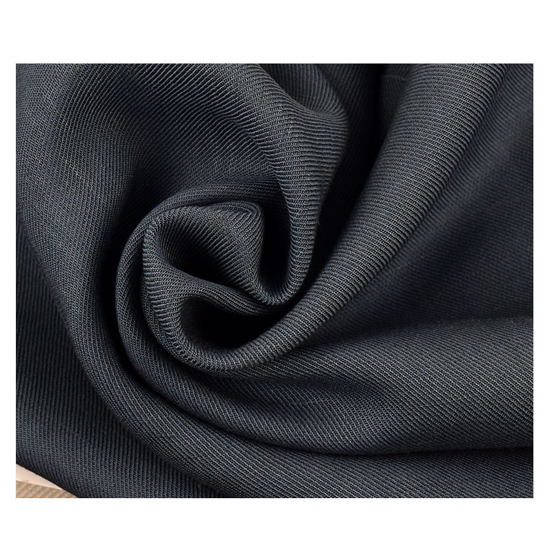 G30S Gastrodia hemp double-sided twill dress shirt Women's wide leg pants Chinese clothing fabric export quality